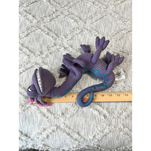 Disney Store Randall Boggs Monster Inc Plush Stuffed Animal Doll Toy Purple bean - Picture 2 of 5